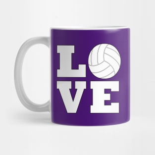 LOVE Volleyball Player, Coach or Fan Sports Mug